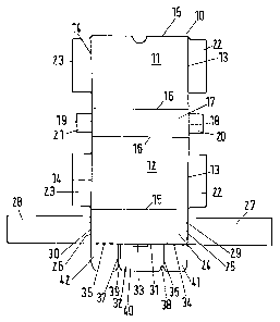 A single figure which represents the drawing illustrating the invention.